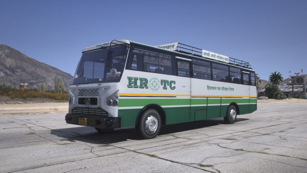 HRTC Bus Mod GTA 5 Addon Mod
