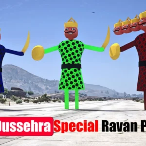 GTA 5 Dussehra Special Ravan Prop