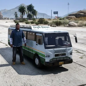HRTC GTA 5 Mini Bus Mod