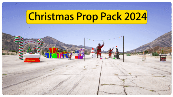 Christmas Prop Pack 2024 for GTA 5