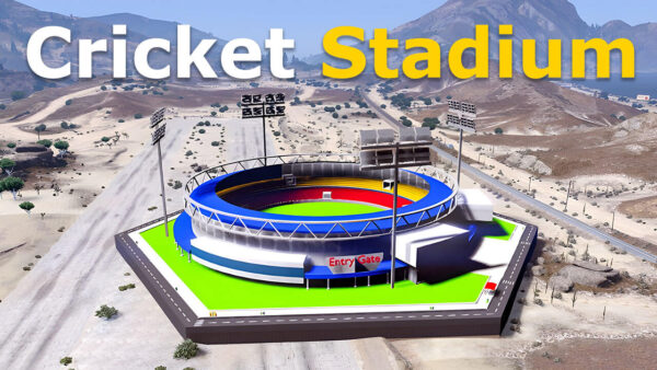 GTA 5 Cricket Stadium Addon Prop