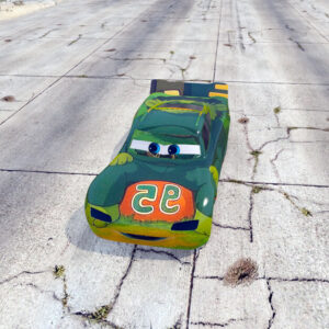 GTA 5 McQueen x Ghibli Style Car Mod