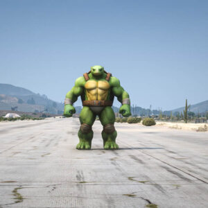 GTA 5 Teenage Mutant Ninja Turtle Prop Big Size