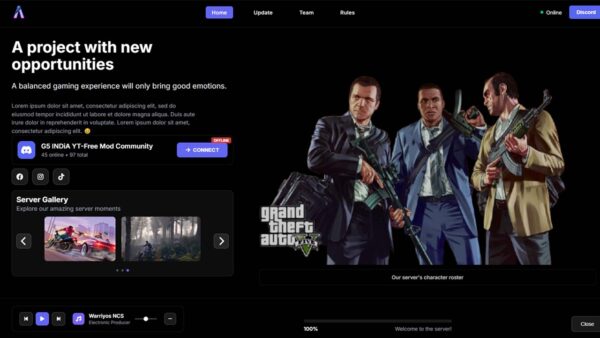 FiveM Loading Screen Free