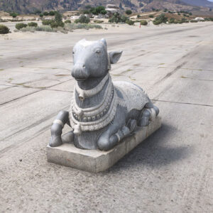 Shiva Nandi Statue Prop for GTA 5