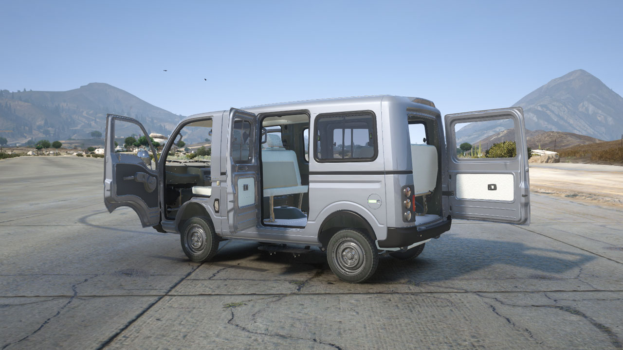 Tata Magic Passenger Mod for GTA 5 5 Tata Magic Passenger Mod for GTA 5