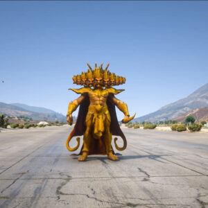 Home Page 14 Big Ravan Festival Statue Prop for GTA 5