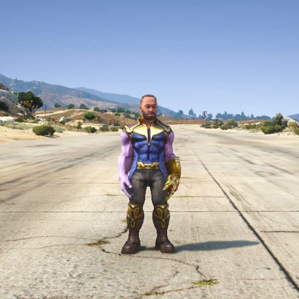 Indian Bikes Franklin Thanos Ped for GTA 5