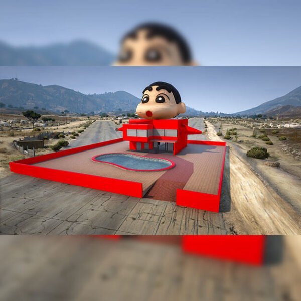 Indian Bikes Driving 3D Franklin Shinchan House for GTA 5