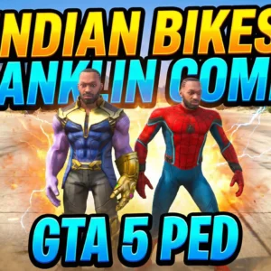 GTA 5 Indian Bikes Franklin Combo Ped Pack