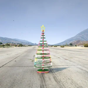 GTA 5 Christmas Decoration Tree Addon Prop
