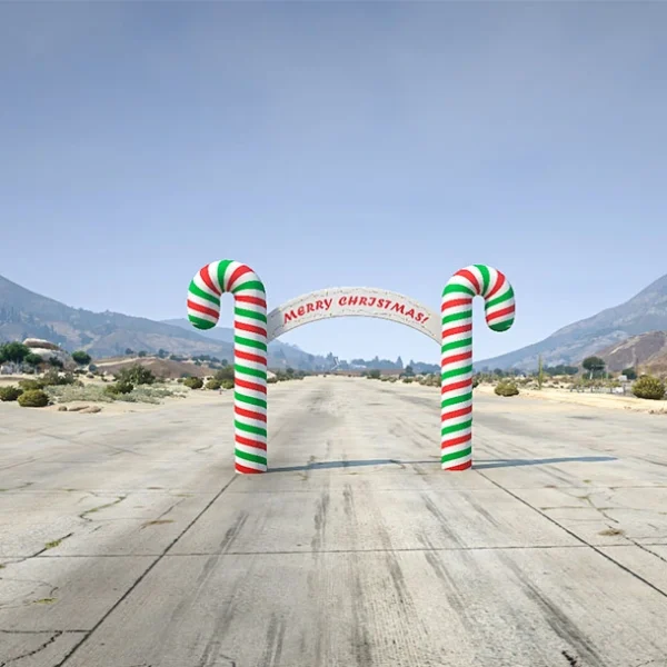 GTA 5 Christmas Gate Addon Prop