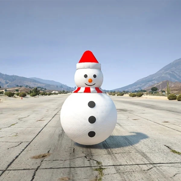 GTA 5 Snowman Addon Prop