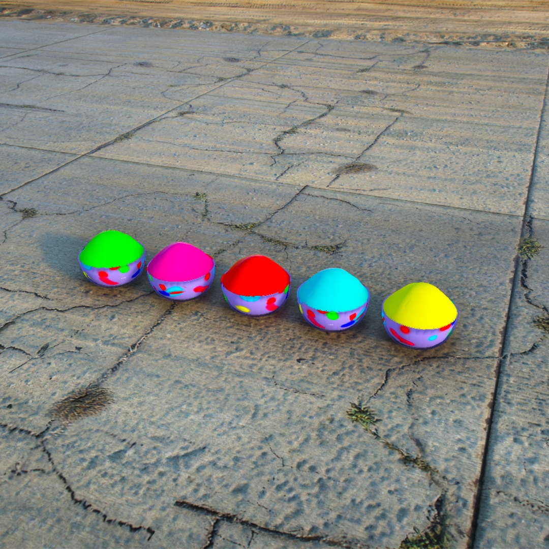 GTA 5 Holi Colors Bowl Prop 1 GTA 5 Holi Colors Bowl Prop