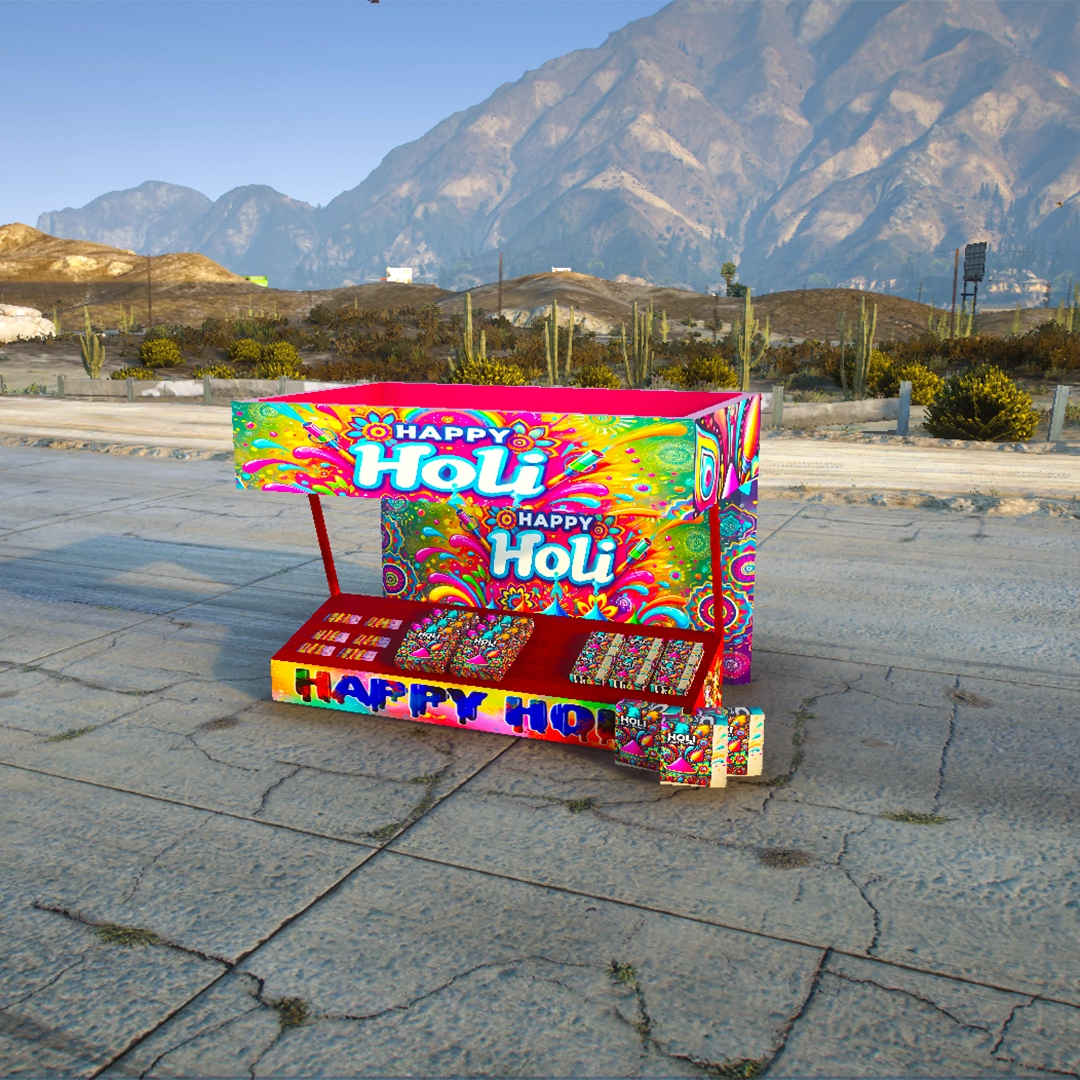 GTA 5 Holi Festival Shop Prop 1 GTA 5 Holi Festival Shop Prop