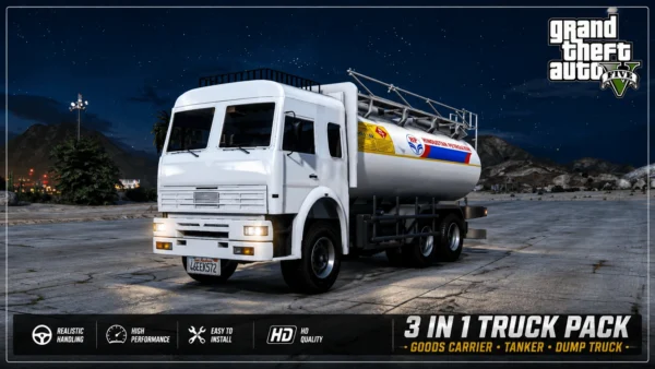 GTA 5 Indian Truck Mod 3 IN 1 Pack
